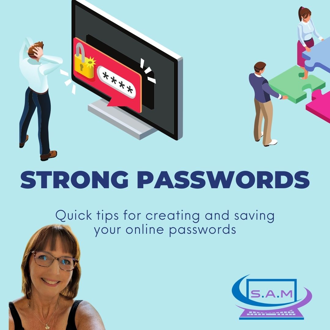 Quick tips for strong passwords